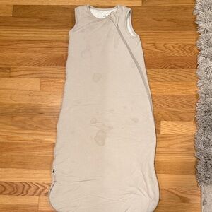 Kyte Baby Beige Sleeveless Baby Sleep Sack-size Medium 2.5 Tog